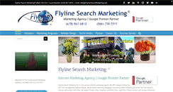 Desktop Screenshot of flylinesearchmarketing.com